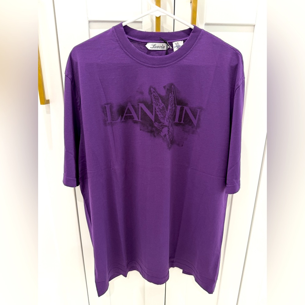 Lanvin X Future Classic Eagle Print T Shirt